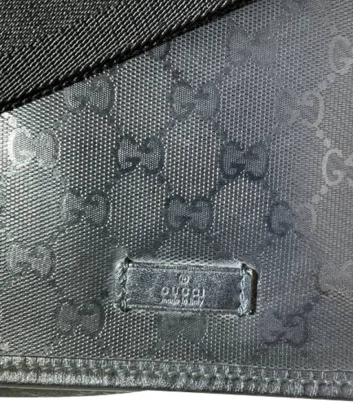 Gucci Vintage Tweedehands schoudertas Zwart Dames