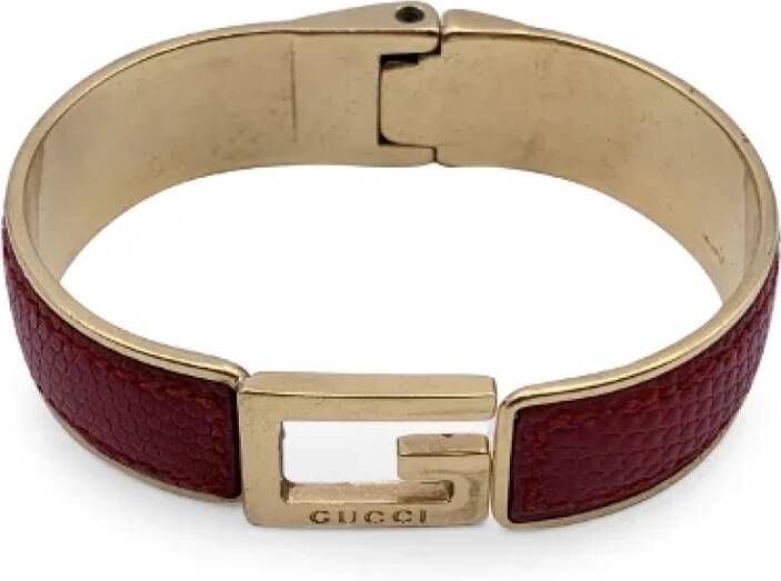 Gucci Vintage Tweedehands sieraden Geel Dames