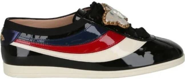 Gucci Vintage Tweedehands sneakers Zwart Dames
