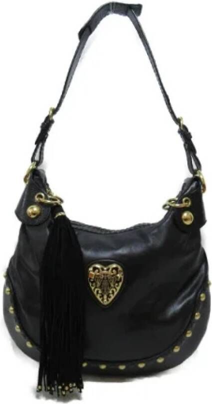 Gucci Vintage Voldoende schoudertassen Zwart Dames