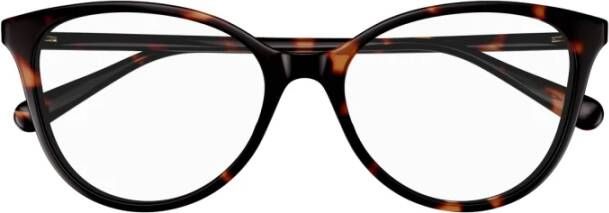 Gucci Vlinderbril voor vrouwen in Bruin Tortoise Brown Dames