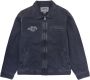 Guess Aged Worker Jacket Jet Black Multi Gray Heren - Thumbnail 1