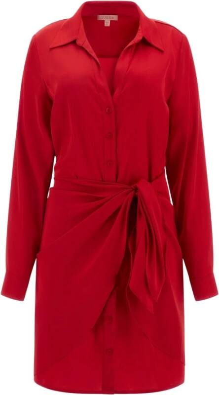 Guess Alya Damesjurk Stijlvol en veelzijdig Rood Dames
