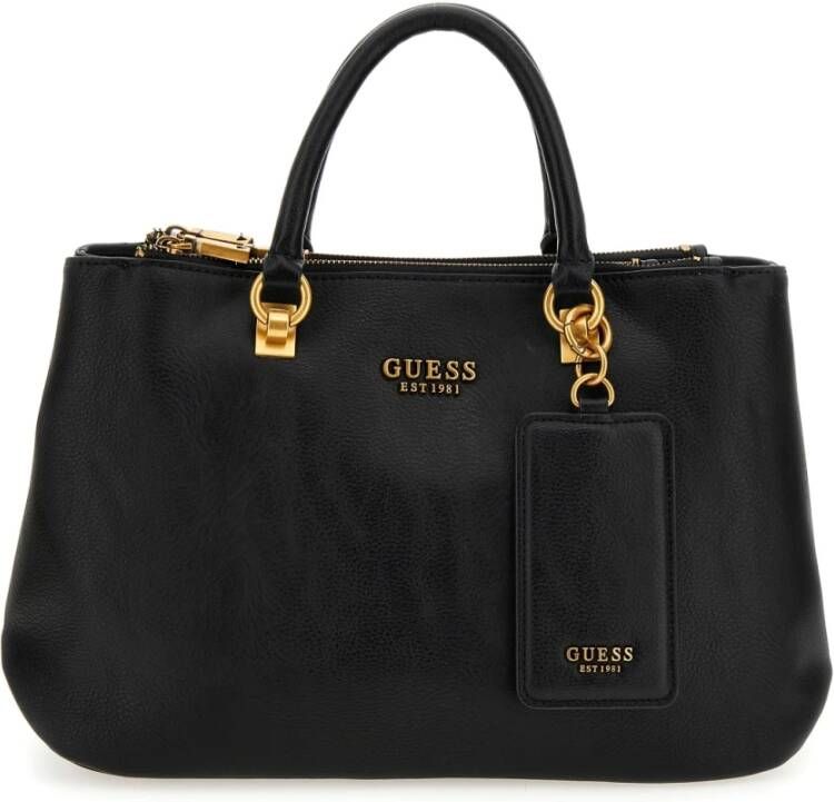 Guess Arja Zwarte Schoudertas Stijlvol en Ruim Zwart Dames