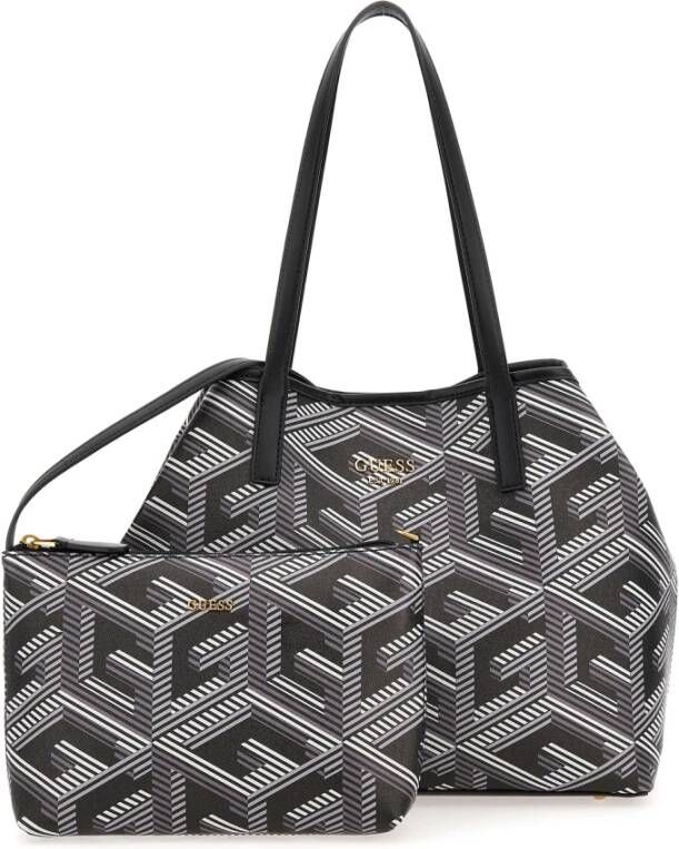 Guess Zwarte Convertible Handtas met Pochette Black Dames