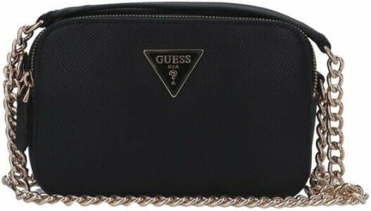Guess Zwarte polyethyleen schoudertas met ketting Black Dames - Foto 2