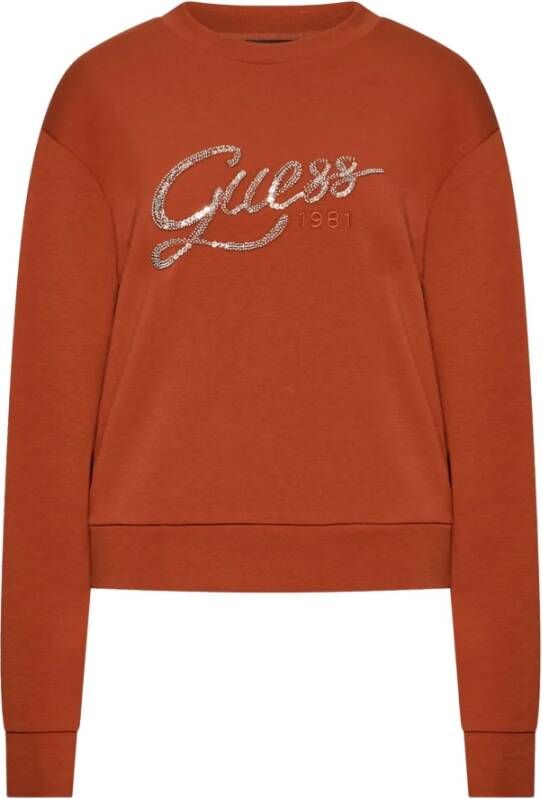 Guess Blouse overhemd Oranje Dames