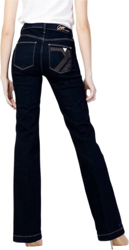 Guess Rechte spijkerbroek Blauw Dames