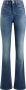 Guess Blauwe effen jeans met ritssluiting en knoopsluiting voor vrouwen Blue Dames - Thumbnail 7