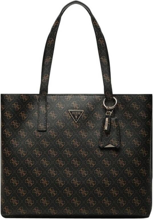 Guess Shoppers Meridian Girlfriend Tote in bruin