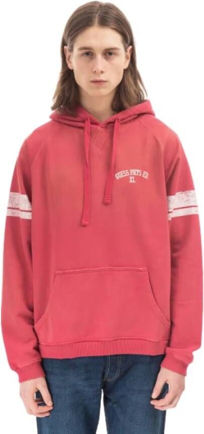 Guess Capuchon Rood Unisex