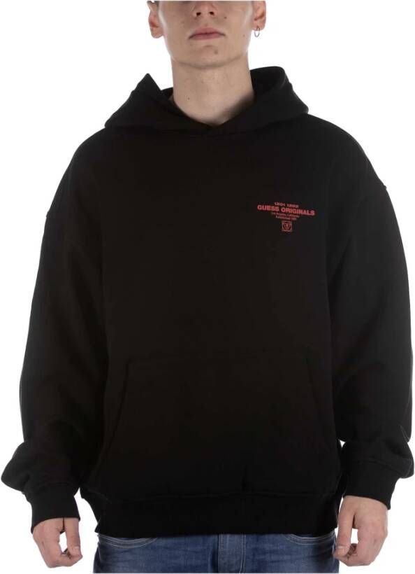 Guess Capuchon Zwart Heren