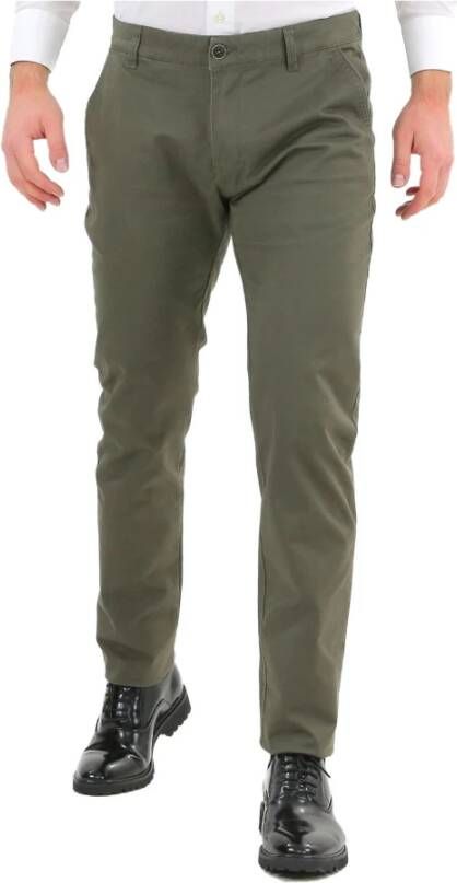 Guess Chino Broek Green Heren