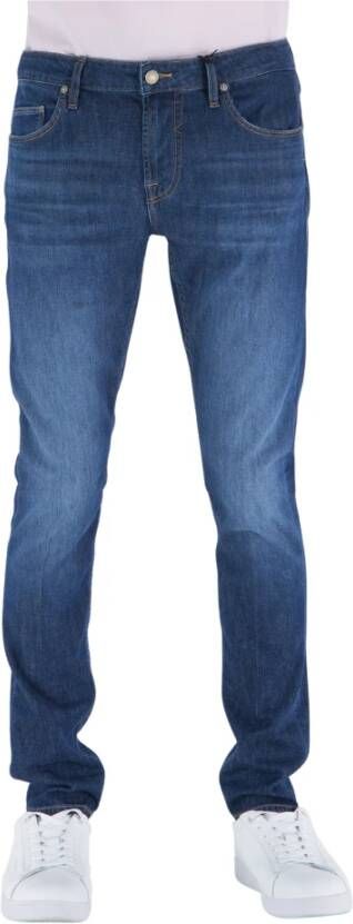 Guess Chris Superskinny Jeans Blauw Heren