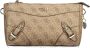 Guess Beige Polyurethaan Handtas met Verstelbare Schouderband Beige Dames - Thumbnail 3