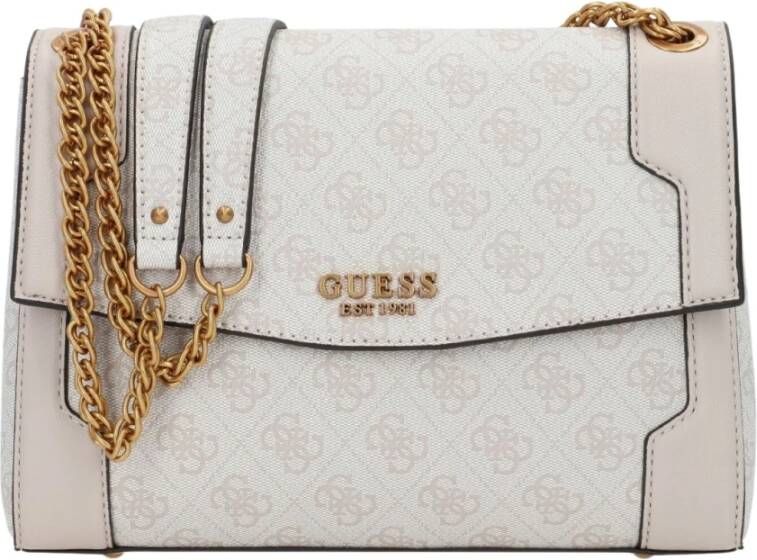 Guess Hardy Crossbody Handtas White Dames