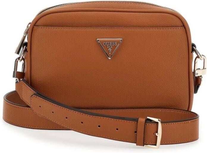 Guess Stijlvolle Schoudertas voor Vrouwen Brown Dames