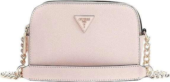 Guess Eco Alexie Crossbody Camera Tas Pink Dames