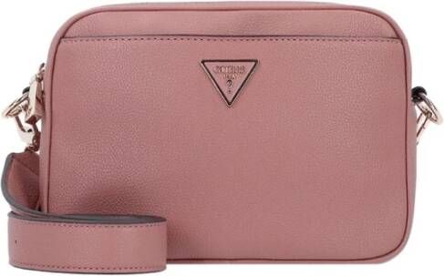 Guess Rosa Polyethyleen Schoudertas met Zakken Pink Dames