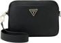 Guess Zwarte polyethyleen schoudertas met verstelbare band en meerdere zakken Black Dames - Thumbnail 2
