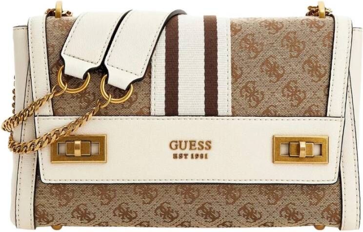 Guess Cross Body Bags Beige Dames