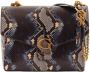 GUESS crossbody tas Shenny met slangenprint donkerblauw - Thumbnail 2