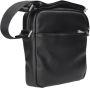 Guess Heren Certosa Top Rits Crossbody Tas Black Heren - Thumbnail 1