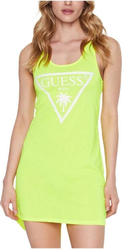Guess Dagshirtjurk Groen Dames