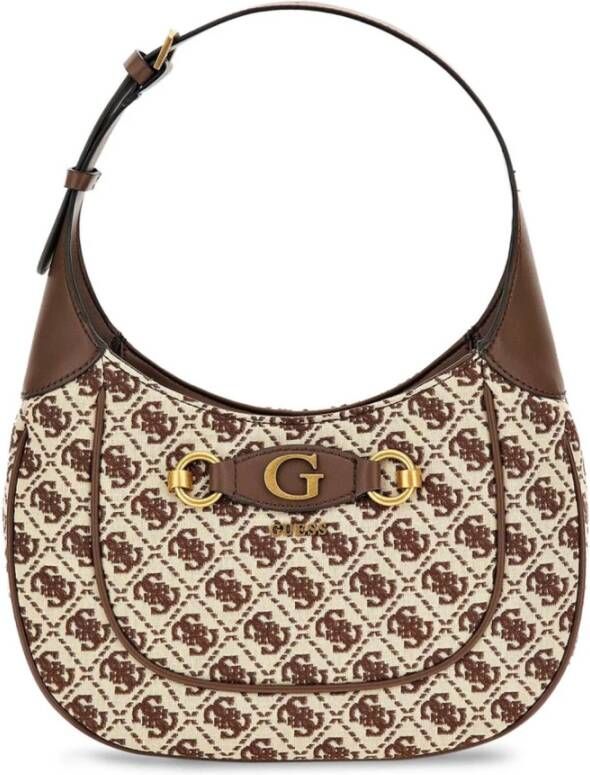 Guess Stijlvolle Schoudertas voor Vrouwen Lente Zomer Collectie Bruin Dames