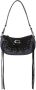 Guess Denim Franje Schoudertas Zwart Dames - Thumbnail 1