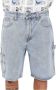 Guess Carpenter Stijl Korte Jeans Blue Heren - Thumbnail 1