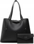 Guess Eco Brenton Tote Herfst Winter Collectie Black Dames - Thumbnail 9
