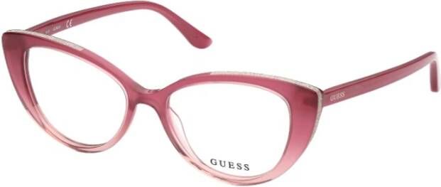 Guess Elegante Cat Eye Zonnebril Gu2851 Roze Dames