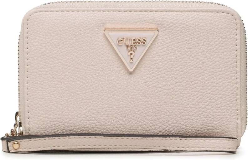 Guess Elegante en praktische portemonnee Emiliya Stone Pink Dames