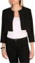 Guess Elegante lente- zomerblazer voor dames met sluiting aan de voorkant en lange mouwen Black Dames - Thumbnail 2