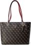 Guess Noelle Bruin Logo B24Gu168 Ql787925 Handtas Brown Dames - Thumbnail 1
