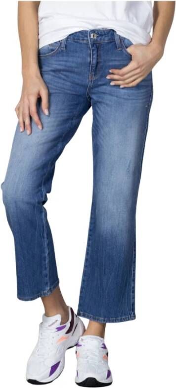 Guess Flared Jeans Blauw Dames