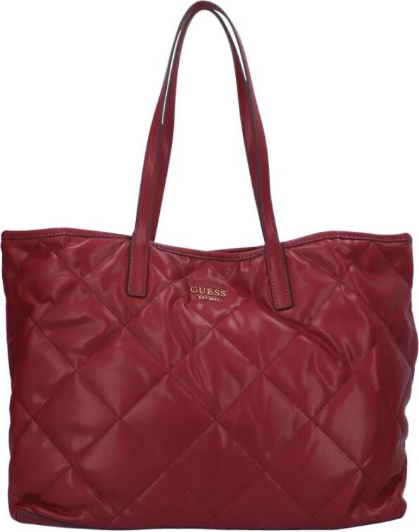 Guess Gewatteerde Merlot Schoudertas Rood Dames