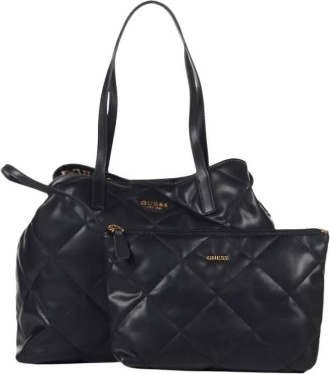 Guess Gewatteerde schoudertas Zwart Dames