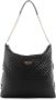 Guess Zwarte Polyurethaan Handtas met Ketting Schouderhandvatten Black Dames - Thumbnail 1