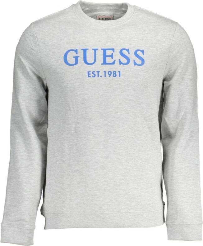 Guess Gray Sweater Grijs Heren