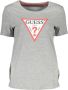 Guess Grijze T-shirt voor dames met logo print Grijs Dames - Thumbnail 2