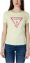 Guess Groene Ronde Hals T-shirt voor Vrouwen Green Dames - Thumbnail 2