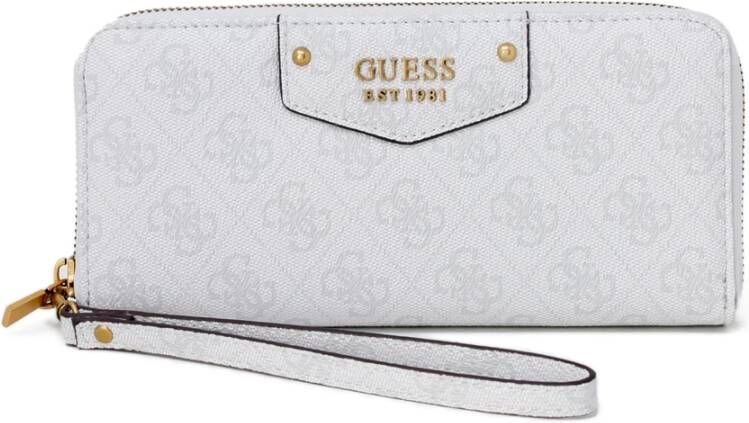 Guess Grote ritsportemonnee Esb839046 Grijs Dames