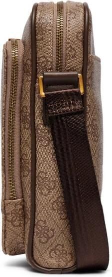 Guess 4G Milano Logo Schoudertas Brown Heren - Foto 2