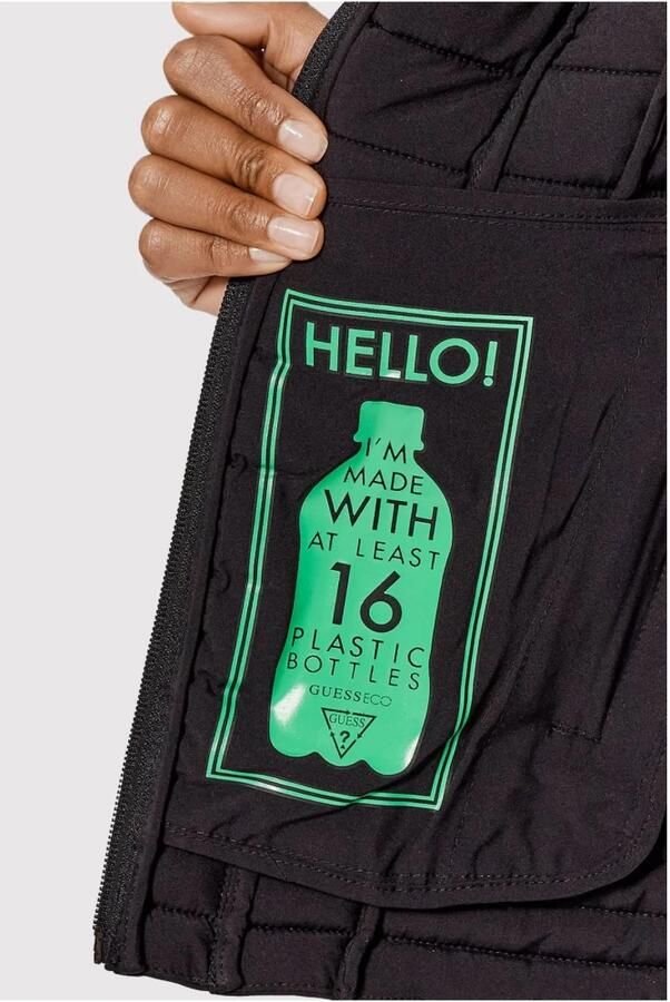 Guess Gewatteerd jack met opstaande kraag model 'VONA' - Foto 3