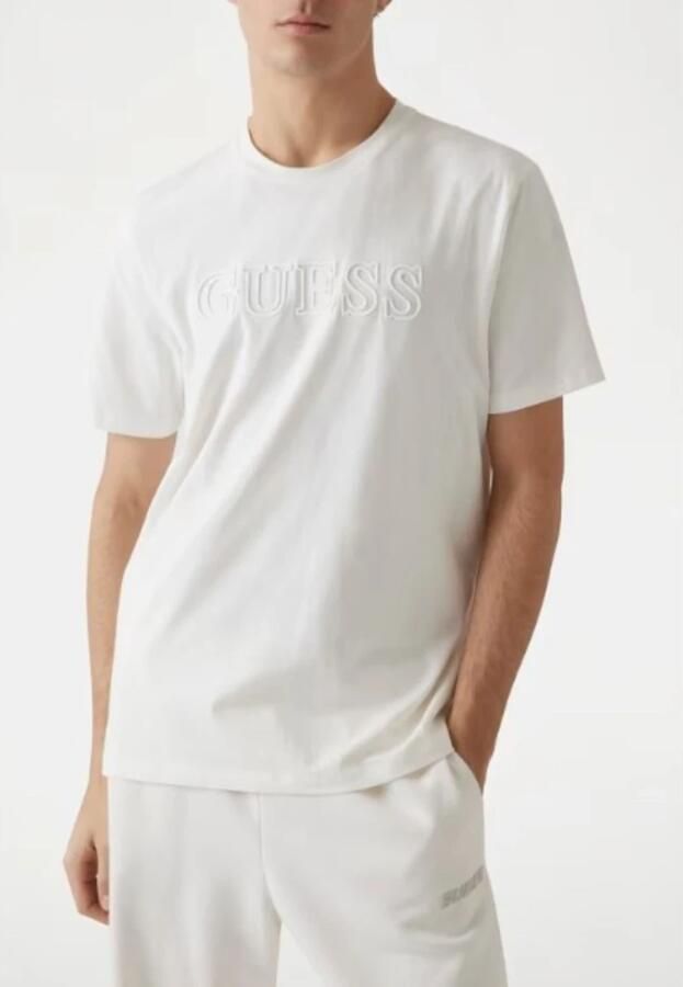 Guess Activewear T-shirt met labelprint model 'ALPHY' - Foto 2