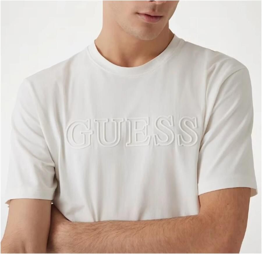 Guess Activewear T-shirt met labelprint model 'ALPHY'