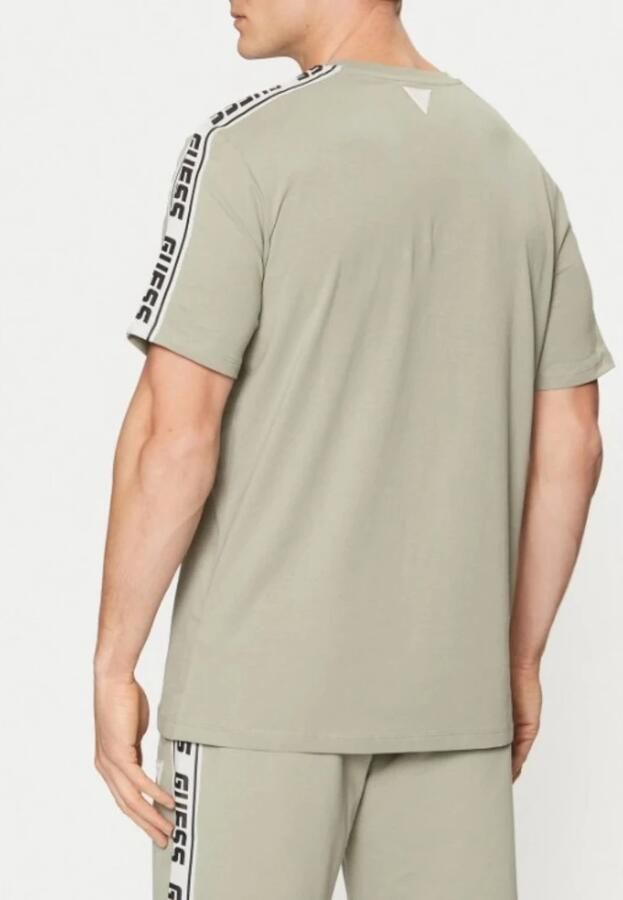 Guess Arlo T-Shirt voor Mannen Groen Green Heren - Foto 2
