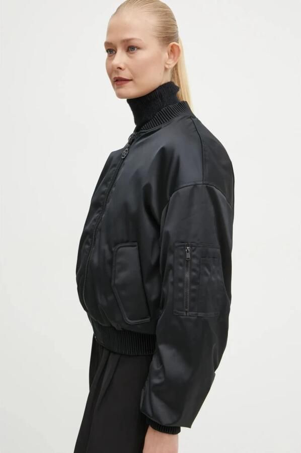 Guess Aurore Regular Fit Bomberjack Black Dames - Foto 2